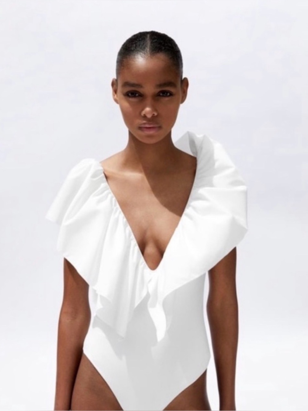 NWT Zara Ruffle Swimsuit